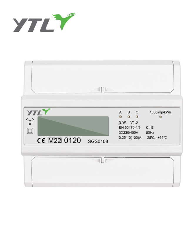 YTL Three Phase Seven Module with MID certificate Wholesale Energy Meter Manufacturer