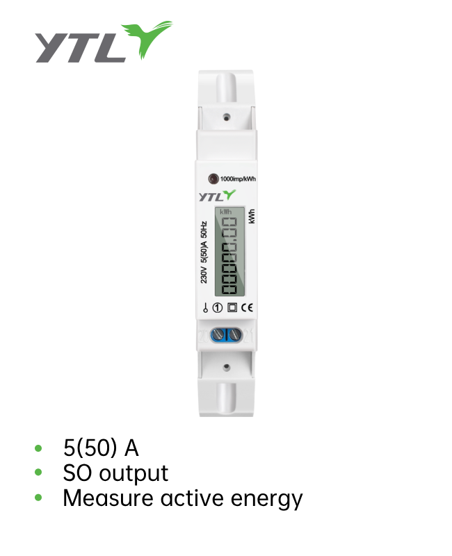 YTL Din-Rail active measurment MID Certified pulse energy meter