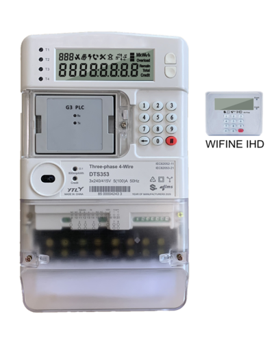 2nd generation STS prepayment Smart Meter with IHD