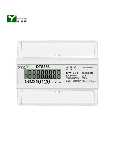 Modbus Protocol And 645 Protocol Built-In 90A Relay smart three phase Power meter