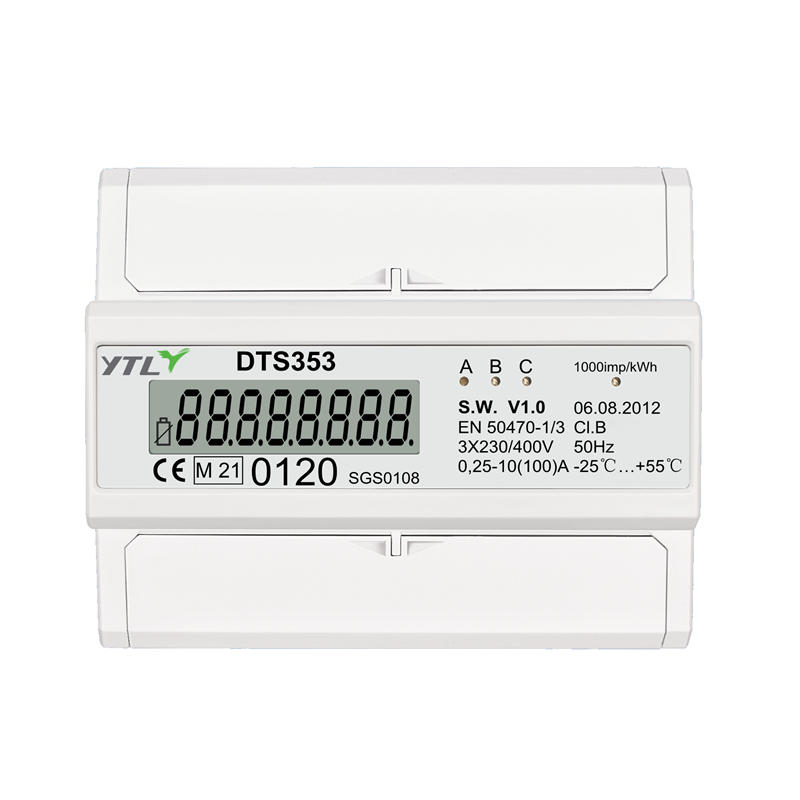 Anti-Tampering Stepper Counter Three Phase Seven Module Energy Meter