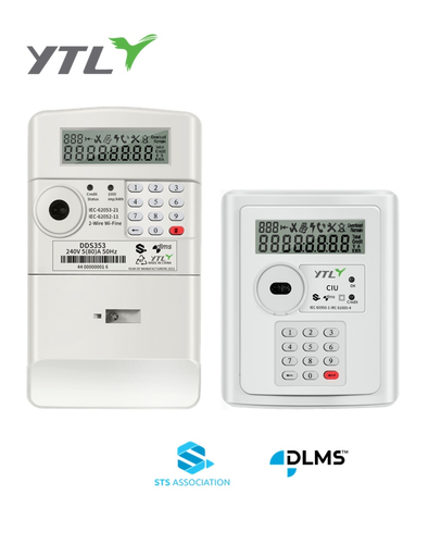 YTL prepaid meter Split Type 1P 2W  Smart AMI Power meter