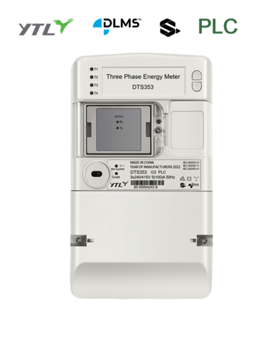 YTL 3p prepaid electricity meter remotely Meter PLC communication