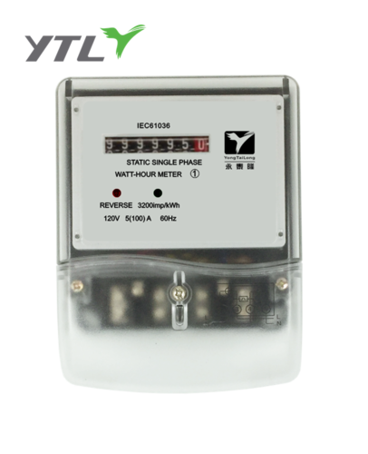 YTL low cost single phase two wire kWh Export energy meter