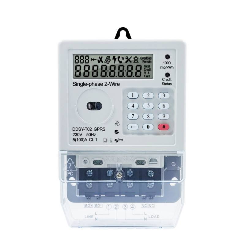 YTL  ODM factory electricity meter GPRS with 4G or 3G  communication