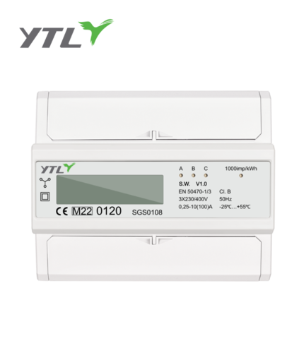 YTL three phase seven module with MID certificate wholesale energy meter manufacturer