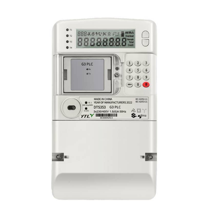 YTL Prepaid Meter For Energy Split Type with PLC communication