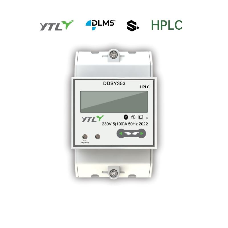 Single Phase three modular Smart Prepayment Meter with HPLC Communication