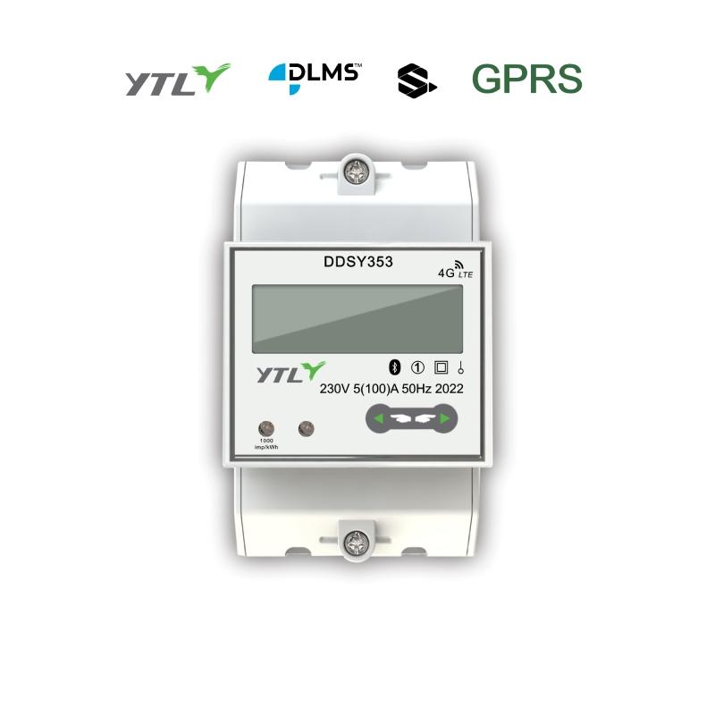Single Phase Din Rail Electric Prepayment Meter with GPRS Communication
