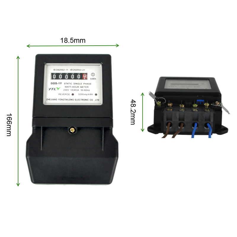 Metering Function Beautiful Appearance Single Phase Meter Supplier