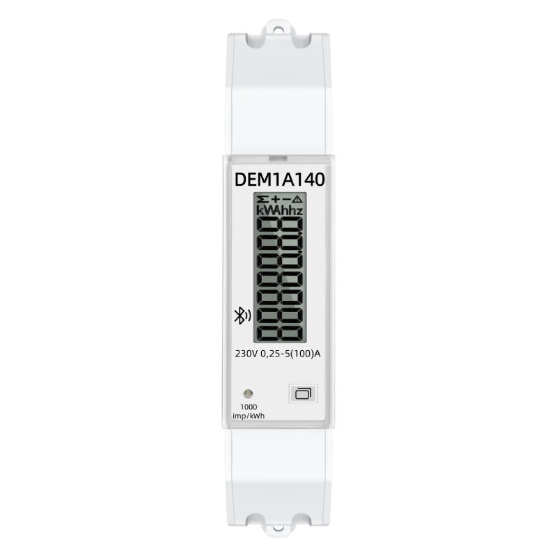 YTL DEM1A DIN Rail Single Phase One Wire Digital Energy Meter with Bluetooth communication