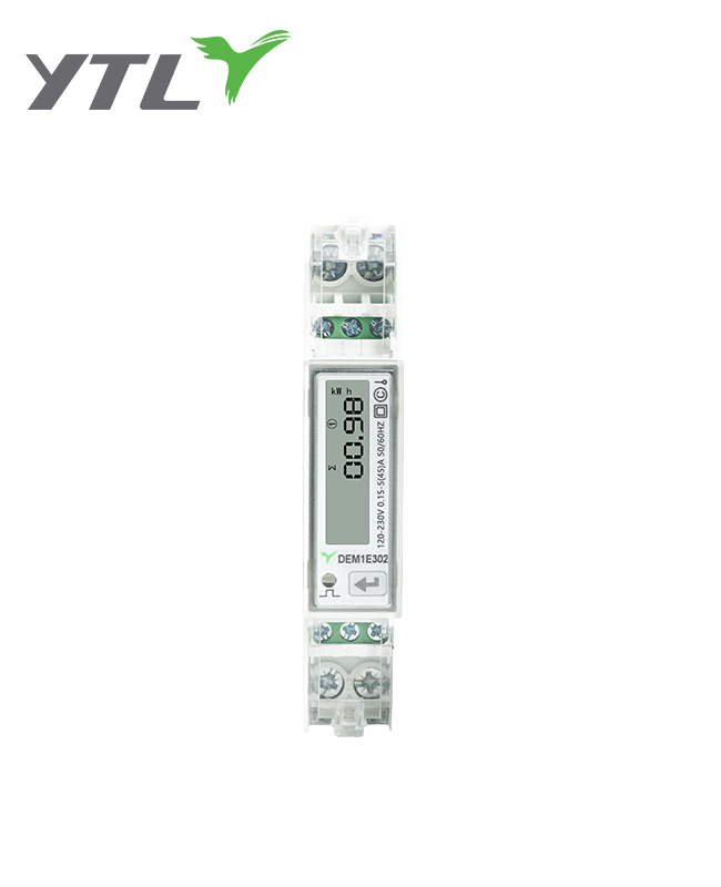 DEM1E302  Single Phase  High Refresh  MID Din Rail Meter