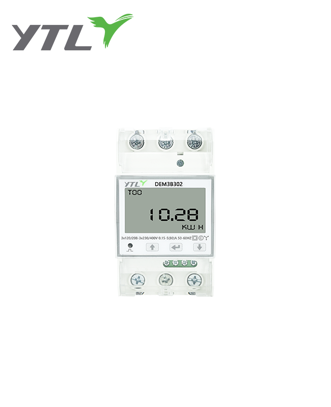 DEM3B302 Three Phase  High Refresh  MID Din Rail Meter