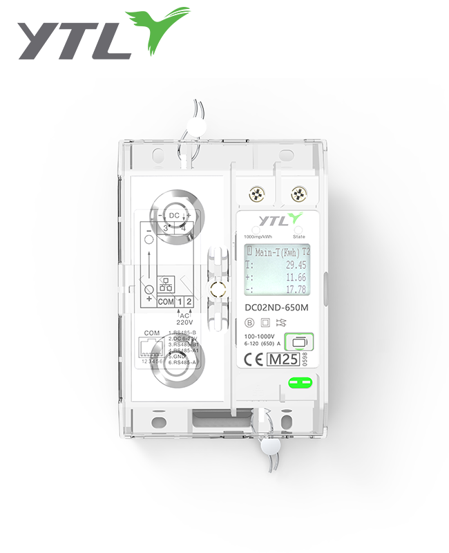 YTL DC02ND series direct DC energy meters 650A