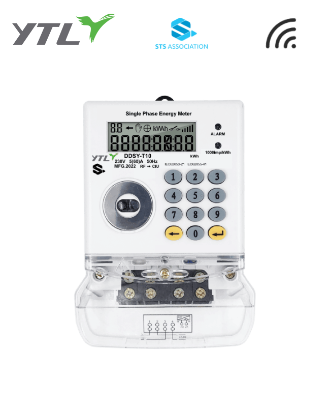 Single Phase YTL Prepayment Smart Energy Meters 