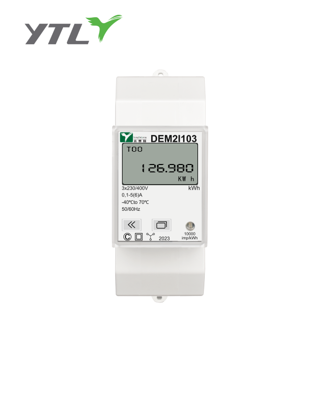 YTL DIN Rail Three Phase Multi-Function Energy CT Meter