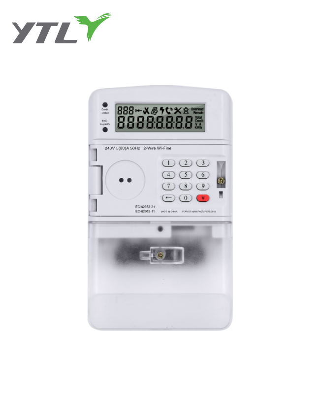 Smart STS Prepaid and Postpaid Single Phase Energy Meter