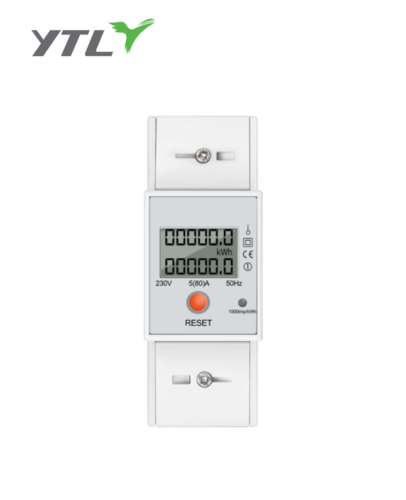 YTL MAX 80A Din-Rail 1 Phase 1W Digital Electric Energy Meter YTL MAX 80A Din-Rail 1 Phase 1W Digital Electric Energy Meter