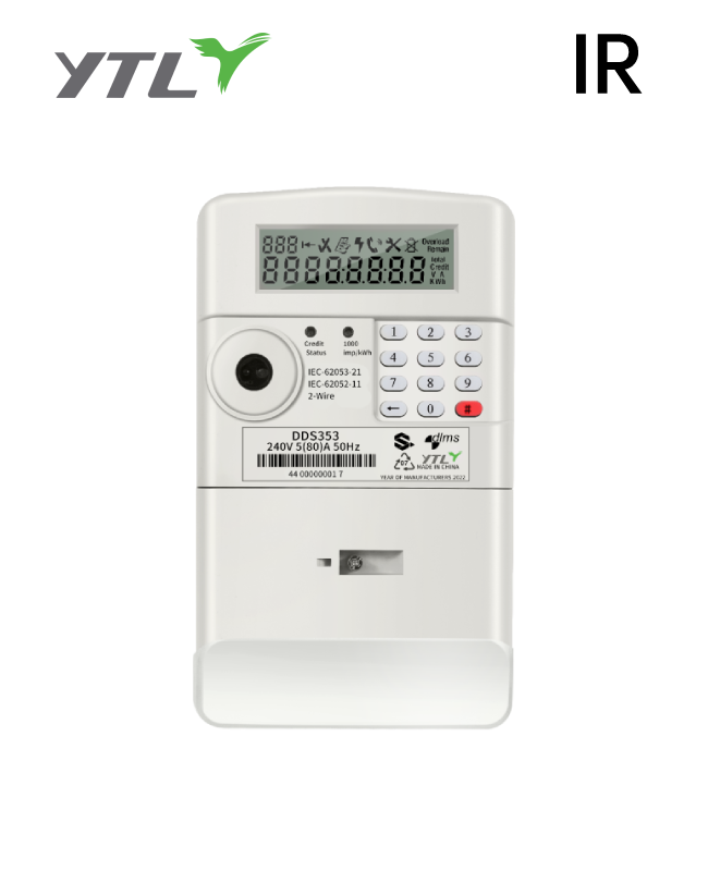 YTL 1P Prepaid STS Certified Keypad Smart kWh Meter 