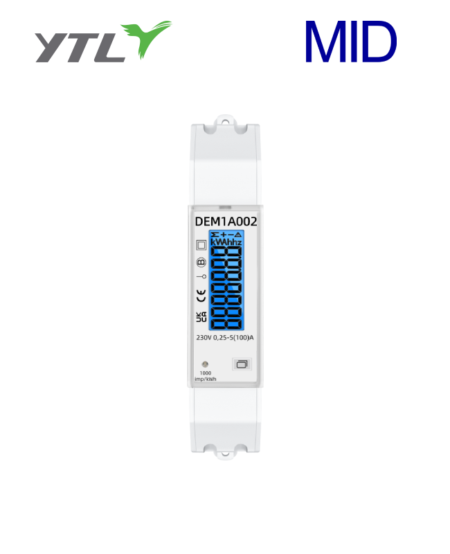YTL  1 Wire active measurment MID Certified pulse Energy Meter