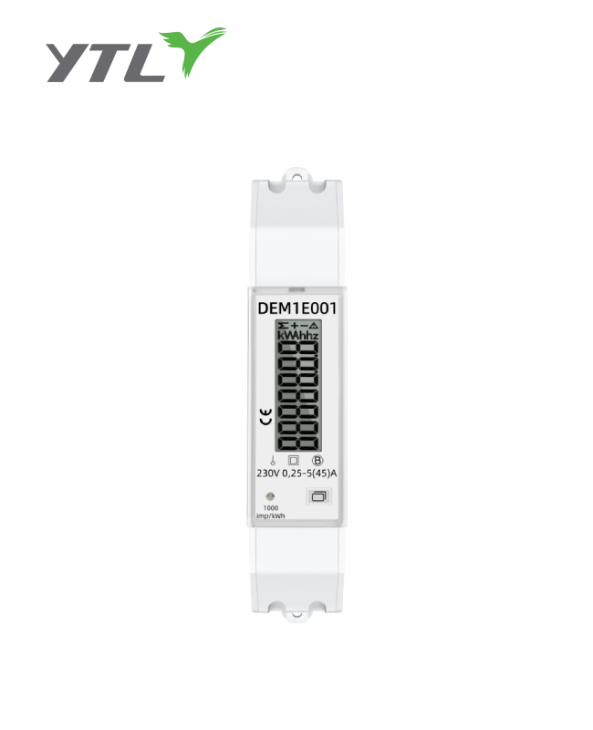 YTL DEM1E001 DIN Rail Singlephase 1W   Power Meter 