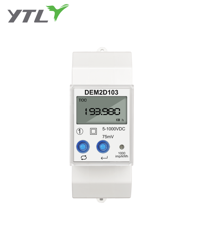 YTL DEM2D Series DC Energy Meter DC Comply with EMC