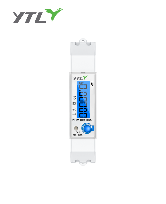 YTL China Through 100A Din Rail kWh Energy Smart Meter 