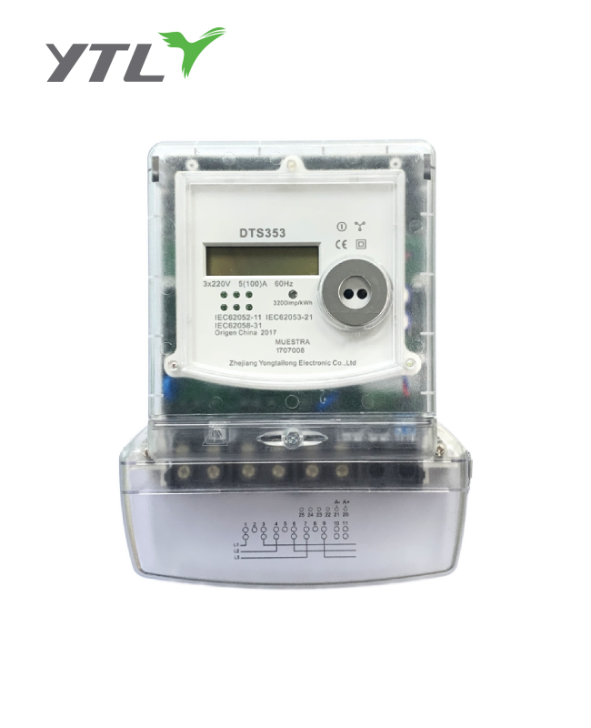 YTL Three Phase Energy Meter Company four Wire LCD 