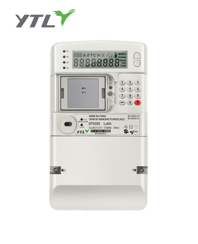 YTL 3*240/415V Split Type 3 phase prepayment meter